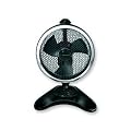 Honeywell HT-700BCE 7" Pivot Fan - Black with Chrome trim