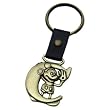 Mickey Mouse Letter C Brass Key Chain