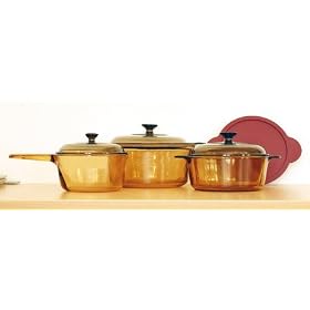 Glass-Ceramic Pot Set (7 pieces)