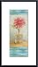 Pink Gerbera, Art Poster by Tim Coffey, with Metal Frame, poster size: 20