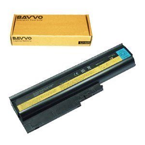 Bavvo Laptop Battery 6-cell compatible with IBM LENOVO Thinkpad R61 Series (14.1" & 15.0" standard screens and 15.4" widescreen) T500 T61 6457 T61 6460