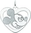 Sterling Silver Disney Mickey Mouse Heart Charm