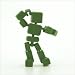 Stikfas Cuboyds Series 2 Figure - Army Green