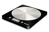 Salter Slim Design Electronic Platform Kitchen Scale, Black