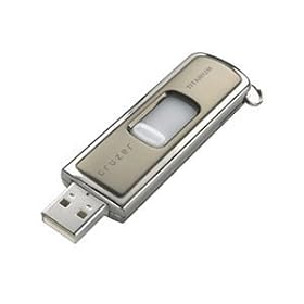 SanDisk 4GB Cruzer Titanium USB 2.0 Flash Drive  (SDCZ7-4096)