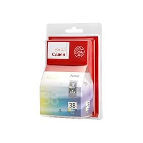 Canon - CL 38 - Cartouche d'impression - 1 x couleur (cyan, magenta, jaune) - 205 pages