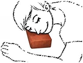 Roki Log Micro Bead Head Cushion (Brick Pillows)