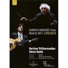 Sir Simon Rattle. Europa Konzert 11 (Espana/ Concierto De Aranjuez/ Symphony No.2) [DVD] [2011] [NTSC]