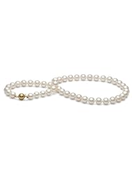 AAA Quality, 8.0-9.0 mm White Freshwater Pearl Necklace