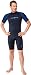 NeoSport Wetsuits Men's Premium 2mm Neoprene Shorty