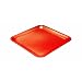 Zak Designs - 0050- 0311E - Assiette carr�e - 26cm - Rouge - Seaside - m�lamine