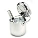 Norpro 18/10 Stainless Steel Ice Bucket W/ Tongs NEW