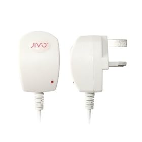 Jivo  - Mains Power Charger for iPod - UK A/C adapter - White