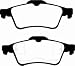 EBC (DP31354C 3) Rear Red Stuff Ceramic Brake Pads - 2.0/2.3L