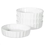 BIA Cordon Bleu Round Quiche Dishes Set of 4 - White