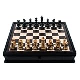 Black Stained Chess Set