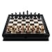 Black Stained Chess Set