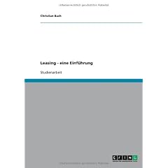 Leasing - eine Einf�hrung