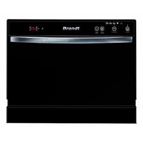 Brandt - DFC1106B - Lave Vaisselle - Pose Libre - 61 cm - 53 dB - A+A - Noir