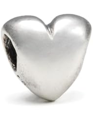 Melina World Jewellery - Heart of Love / Corazón del amor - 2008 - Sterling Silver 925 - Handmade in Greece and inspired by Olympic, Greek and Mediteranean history and motives. Beads fits Biagi. Chamilia, Pandora and Trollbeads etc.