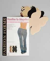 Fashion Forms "Panties in Disguise" Disposable Liners White ONE SIZE
