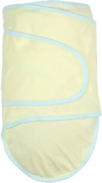 Miracle Blanket - Yellow with Aqua Trim