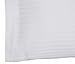 Queen Pure - Cotton Pillow Case Covers - (2-Pack, each 20 inches x 30 inches, White Stripe) 100% Cotton for Maximum Softness and Easy Care, Elegant Double-Stitched Tailoring - by Utopia Bedding