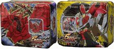 Childrens Toyshop  Toys : Yu-Gi-Oh! 5D's 2008 Holiday Tins BLACK ROSE DRAGON+TURBO WARRIOR