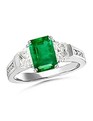 Emerald Cut Emerald Diamond Ring (The Palisades Ring)