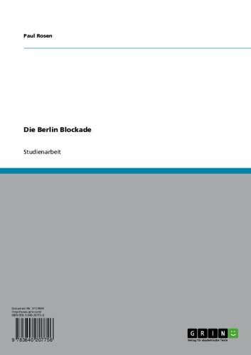 Die Berlin Blockade (German Edition)