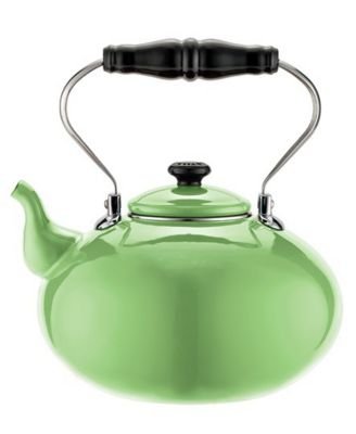 Martha Stewart Collection Enamel on Steel Tea Kettle
