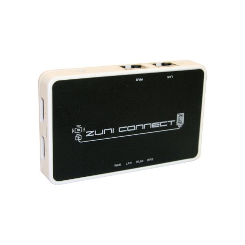 ZuniConnect Mini 802.11N Wireless Router with USB Charging Station