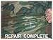 Inflatable celestial satellite Walk rebound Bouncer home Repair area - Tear help 6" x 12" area A
