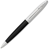 Franklin Covey Lexington, Ballpoint Pen, Midnight Black Lacquer and Polished Chrome Appointments, by Cross (FC0012IM-1)