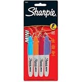 Sharpie Mini Assorted 4 pack Lilac Magenta Tangerine Turquoise