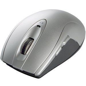 バッファローコクヨサプライ BUFFALO レーザー式無線マウス 2.4GHz 5ボタン 超小型レシーバ シルバー BSMLW03LSV