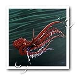 OCTOPUS - 10x10 Iron On Heat Transfer For White Material