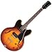 Gibson Custom ES330 VOS Hollowbody Electric Guitar with Case (Vintage Burst)