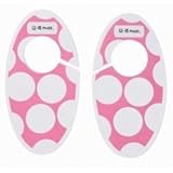 Sugarbooger Children's Closet Dividers, Big Dots Bright Pink