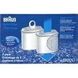 Braun KWF2 Water Filter, 2 pack