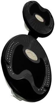 Shred Sled 4 Wheel in Line Skateboard Caster Board Black