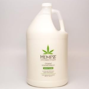 Hempz Herbal Moisturizer Lotion Gallon After Tan with Pump