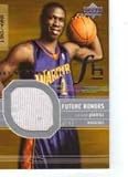 2003-04 Upper Deck Honor Roll #114 Mickael Pietrus - Golden State Warriors (Rookie Card - Piece of Authentic Game-Worn Jersey - Serial #d to 499) (Basketball Cards)