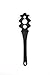 Epicurean Gourmet Series Utensils, Pasta Server, Slate/Black Nylon