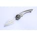 Albainox Vollmetall- Indianermesser, kompakt, Schaust�ck! Ungew�hnliches Taschenmesser
