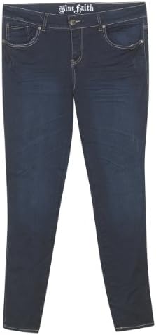 Plus Size Soft Sexy Jeans --Size: 14 Color: Blue