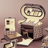 Jewelry Box - Travel Box -Oval Print
