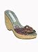 CHRISTIAN LACROIX Polka Dot Wicker Wedge Shoe 963714