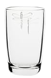 La Rochere Dragonfly Décor 14 Ounce Large Tumbler Set of 6
