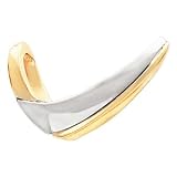 14K Two Tone Gold Chain Slide